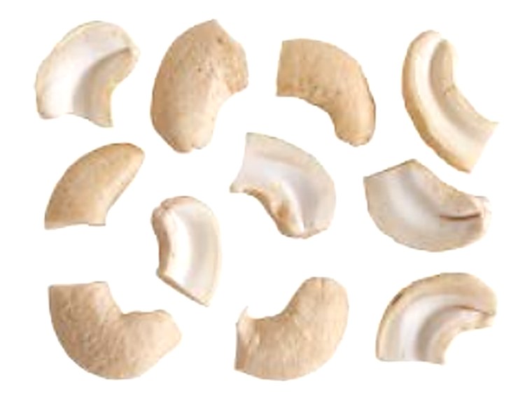 Large white cashew pieces LWP