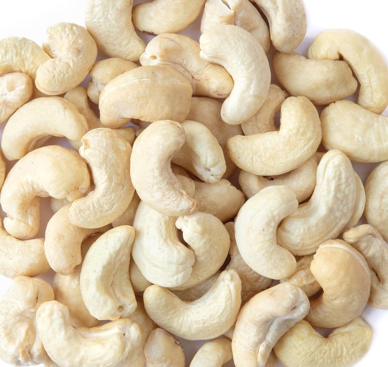 W320 standard whole cashew kernels